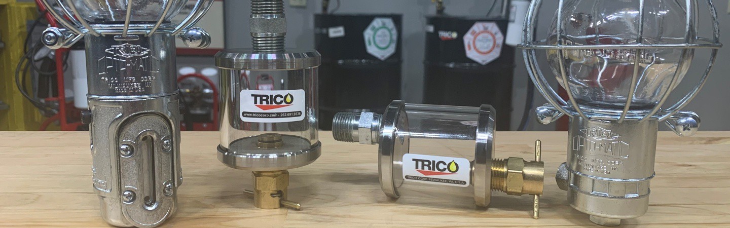 Trico 30005 Opto-Matic Oiler Zinc Plated Constant Level Lubricator with 8  oz Glass Reservoir - BriceBarclay